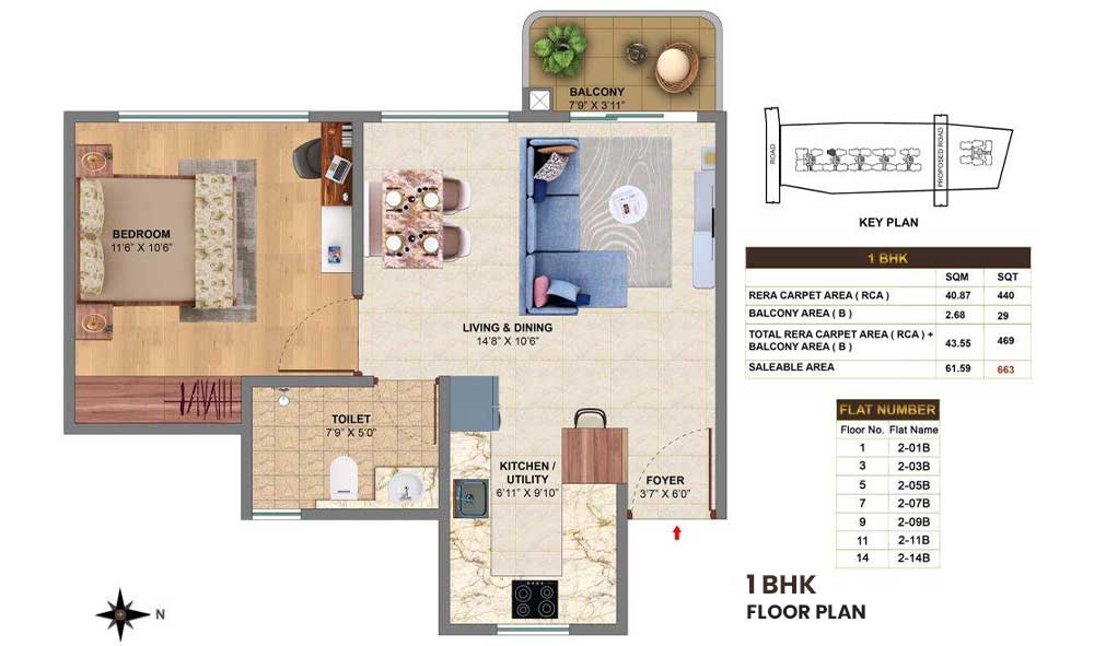 MVN Aero one 2 and 3 BHK Luxury Residence