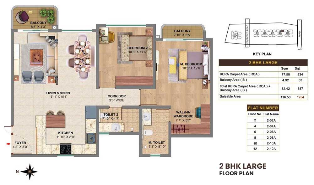 MVN Aero one 2 and 3 BHK Luxury Residence