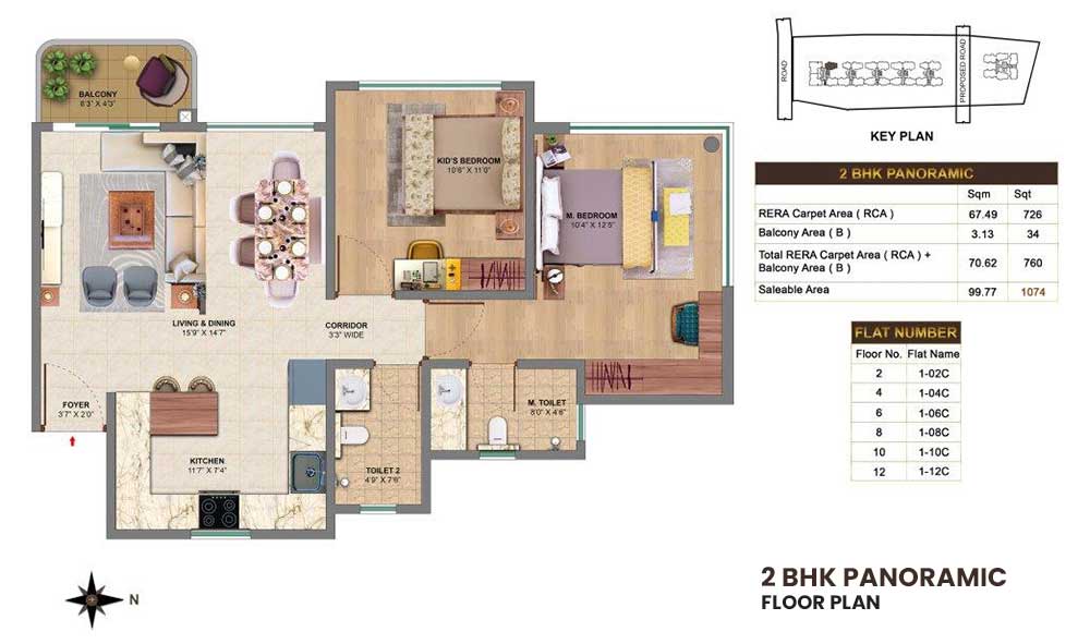 MVN Aero one 2 and 3 BHK Luxury Residence