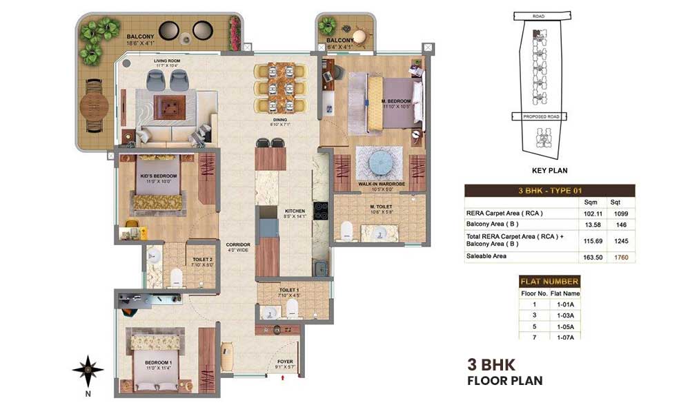 MVN Aero one 2 and 3 BHK Luxury Residence